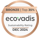 Certification RSE Ecovadis Médaille de bronze